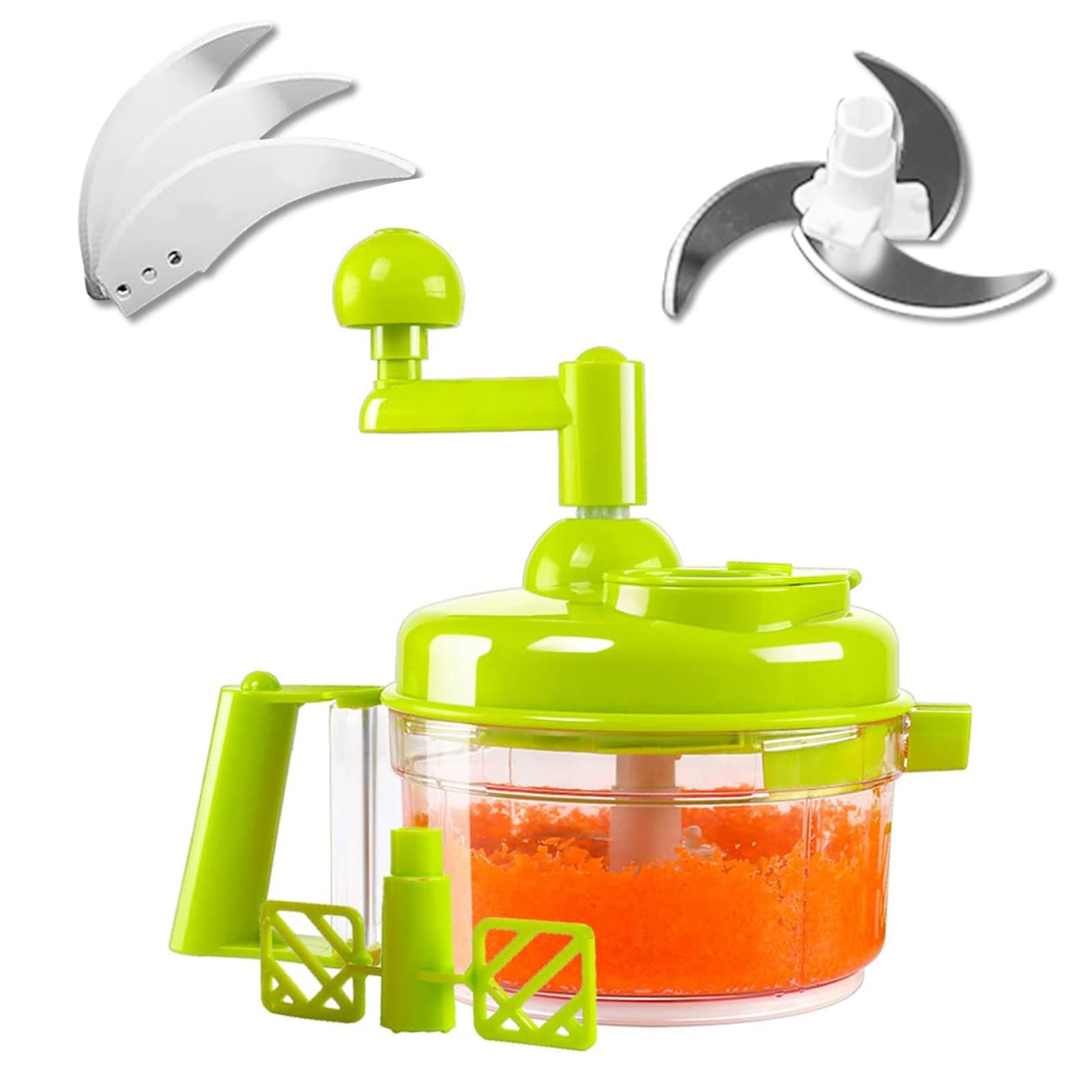 TENTA KITCHEN con doble juego de hojas 18-8 para picar y mezclar.