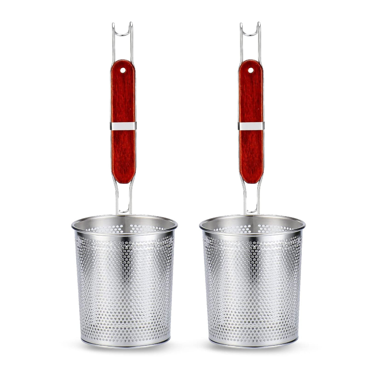 Tenta Kitchen escurridor de pasta en acero inoxidable con microperforaciones para drenaje rápido