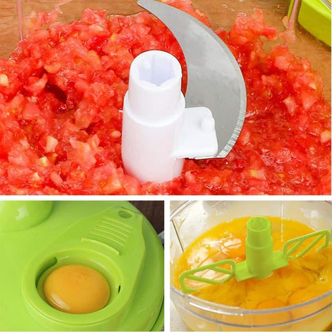 TENTA KITCHEN palanca manual ergonómica facilita el picado.