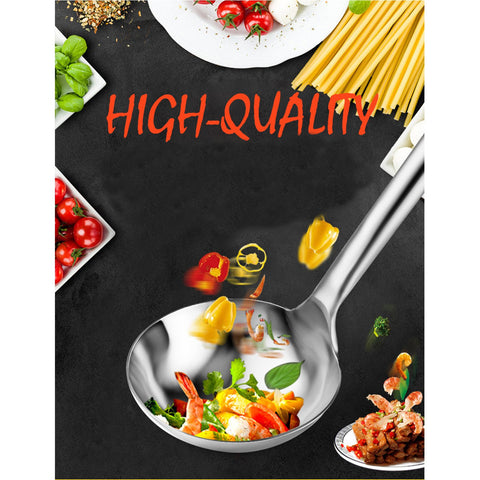 Cucharón Tenta Kitchen, ideal para cocinas escolares y hoteles, uso profesional.