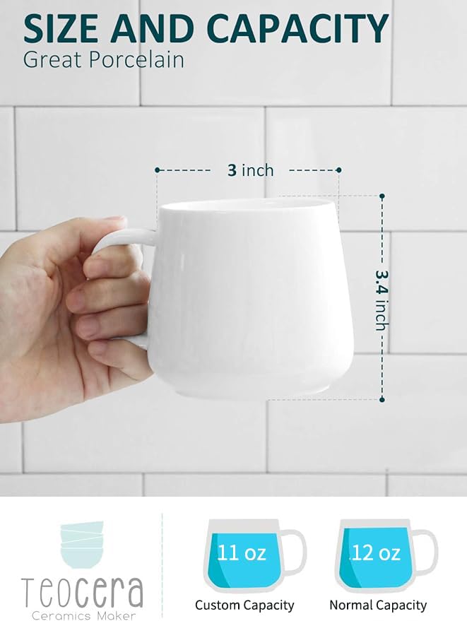 Taza Teocera estilo compacto, perfecta para servicio rápido.