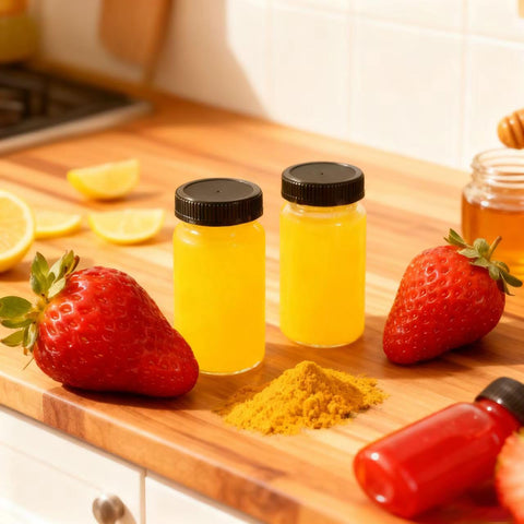 TEQKON frascos para muestras, ideal para pruebas de sabor.