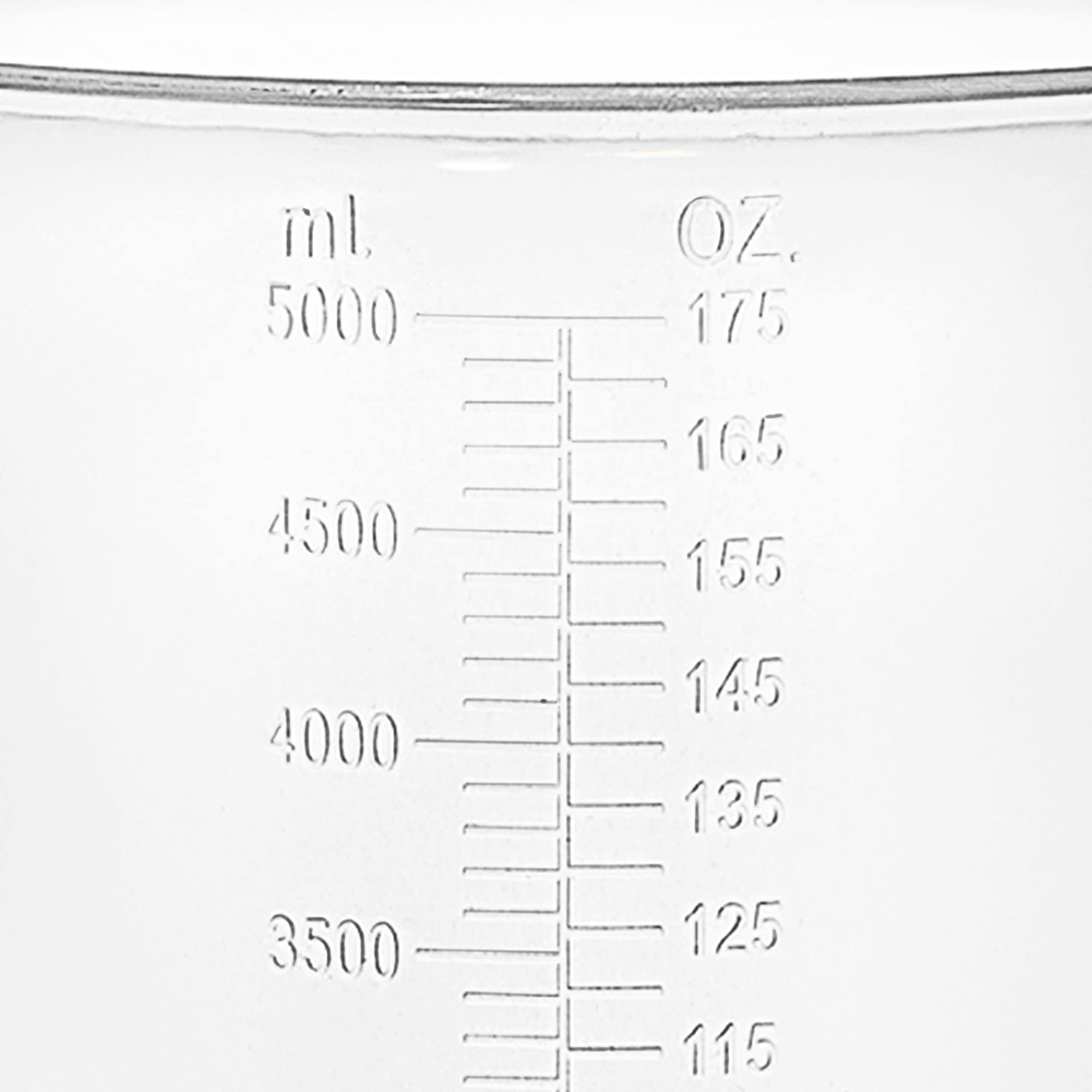 Terbold jarras de medición 5L apilables para ahorrar espacio en la cocina.