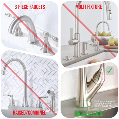 Ternal Sinkmat, lavable a máquina y secable para mantenimiento sencillo.