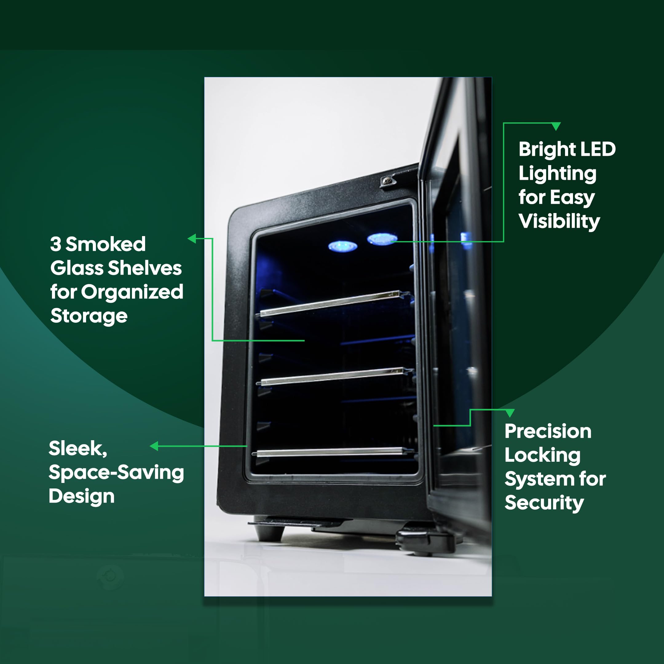 Terpkooler Esencial Frigorífico Portátil, tres-puertos-usb para cargar dispositivos.