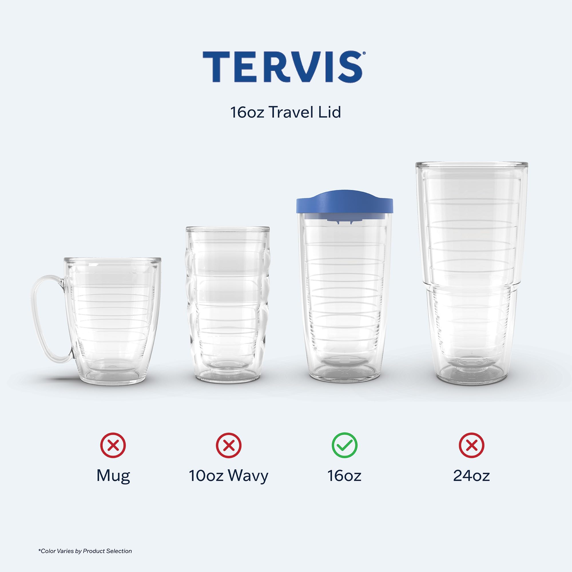 Tervis vaso aislado de doble pared, mantiene bebidas a temperatura estable.