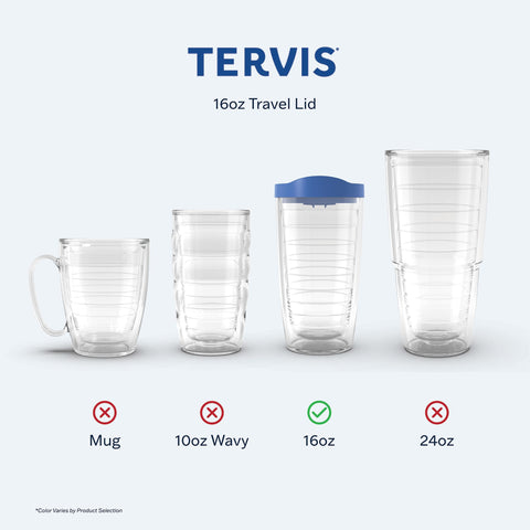 Tervis vaso aislado de doble pared, mantiene bebidas a temperatura estable.
