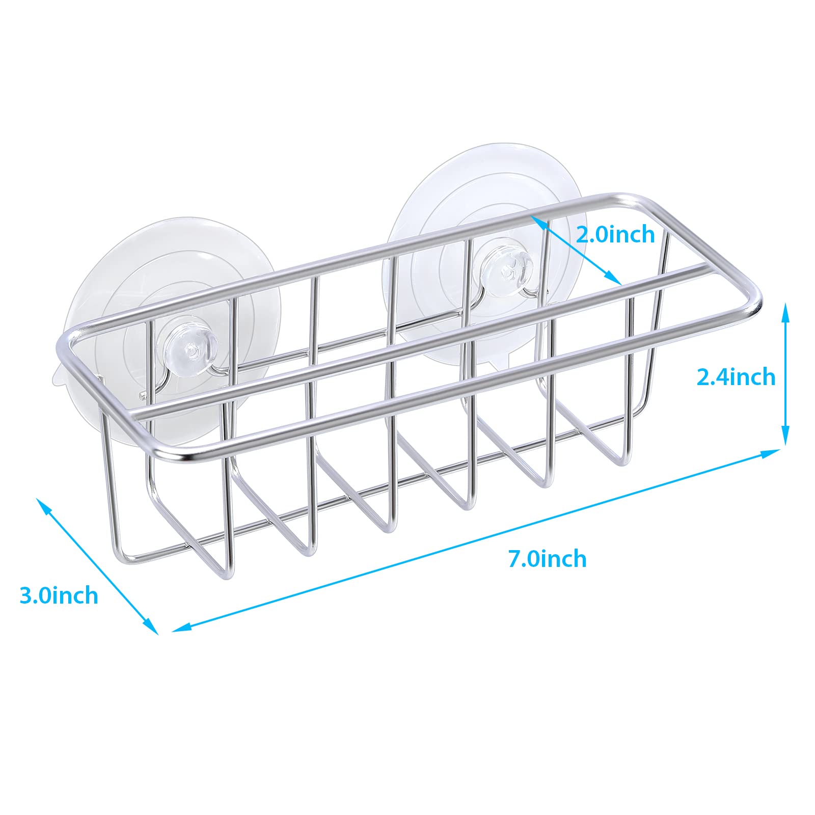 TESOT portaesponjas capacidad de hasta 1,5 libras para estabilidad.