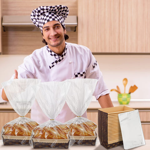 Bolsas de almacenamiento Tessco para donas y magdalenas, conservan la frescura.