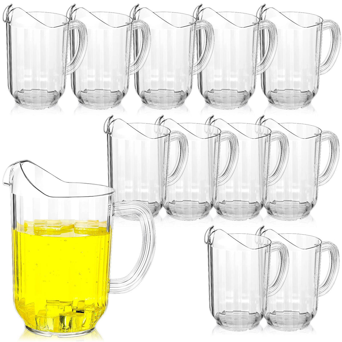 Jarra Tessco para ti, frente claro, ideal para verter agua y bebidas fácilmente.