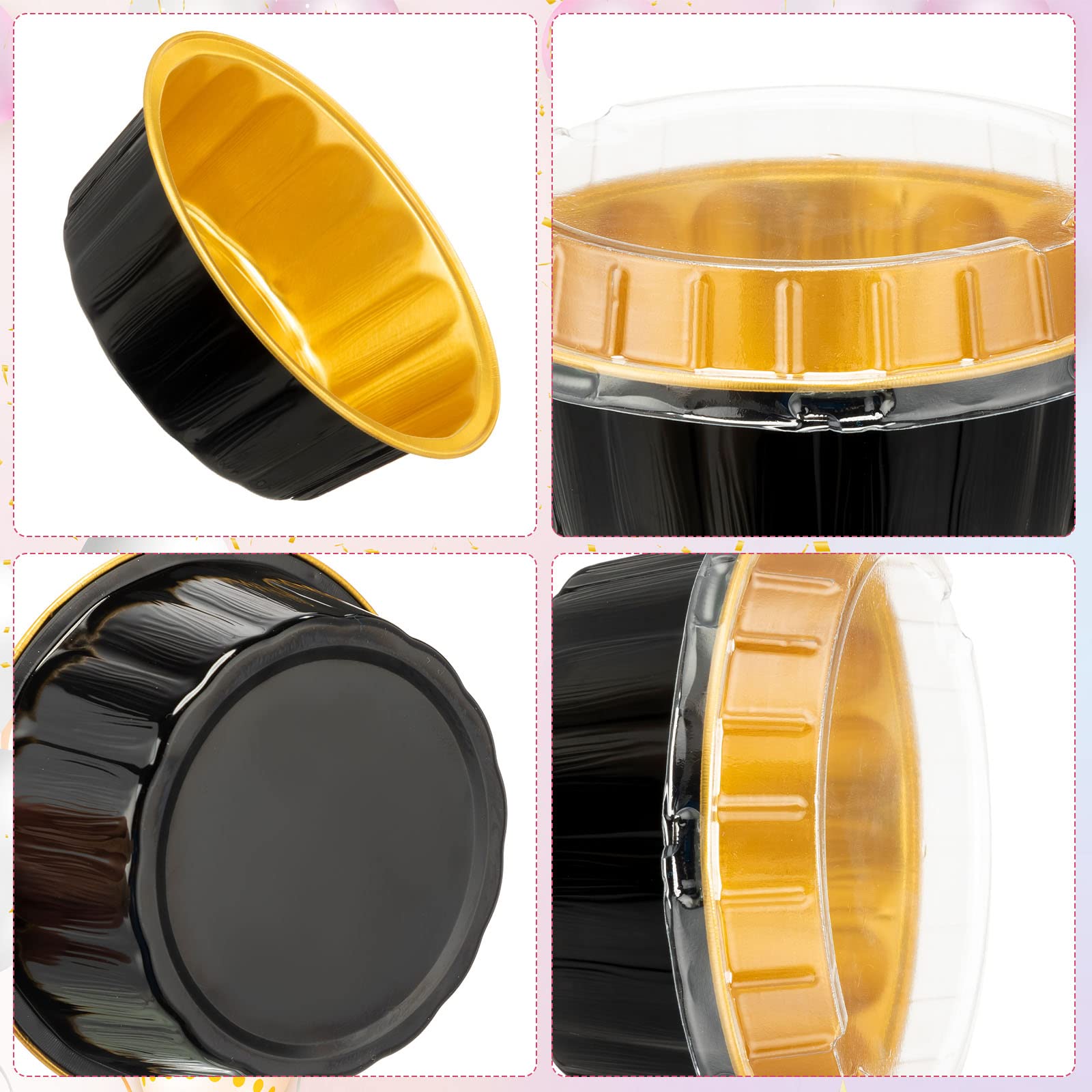 Ramequines Tessco para ti con 8 oz, perfectos para porciones.