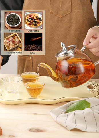 Capacidad de 1000 ml, ideal para 3-4 tazas