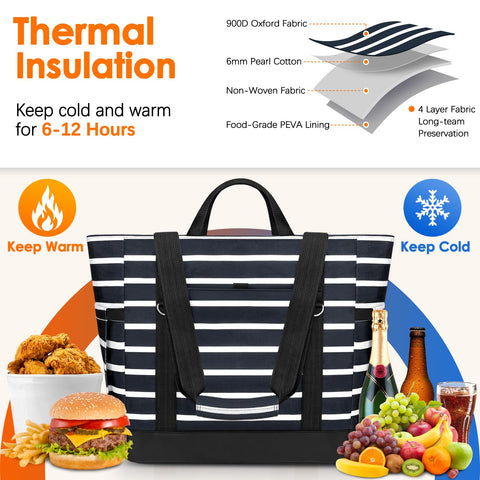 TEUEN bolsa interior a prueba de fugas para conservar alimentos con seguridad.