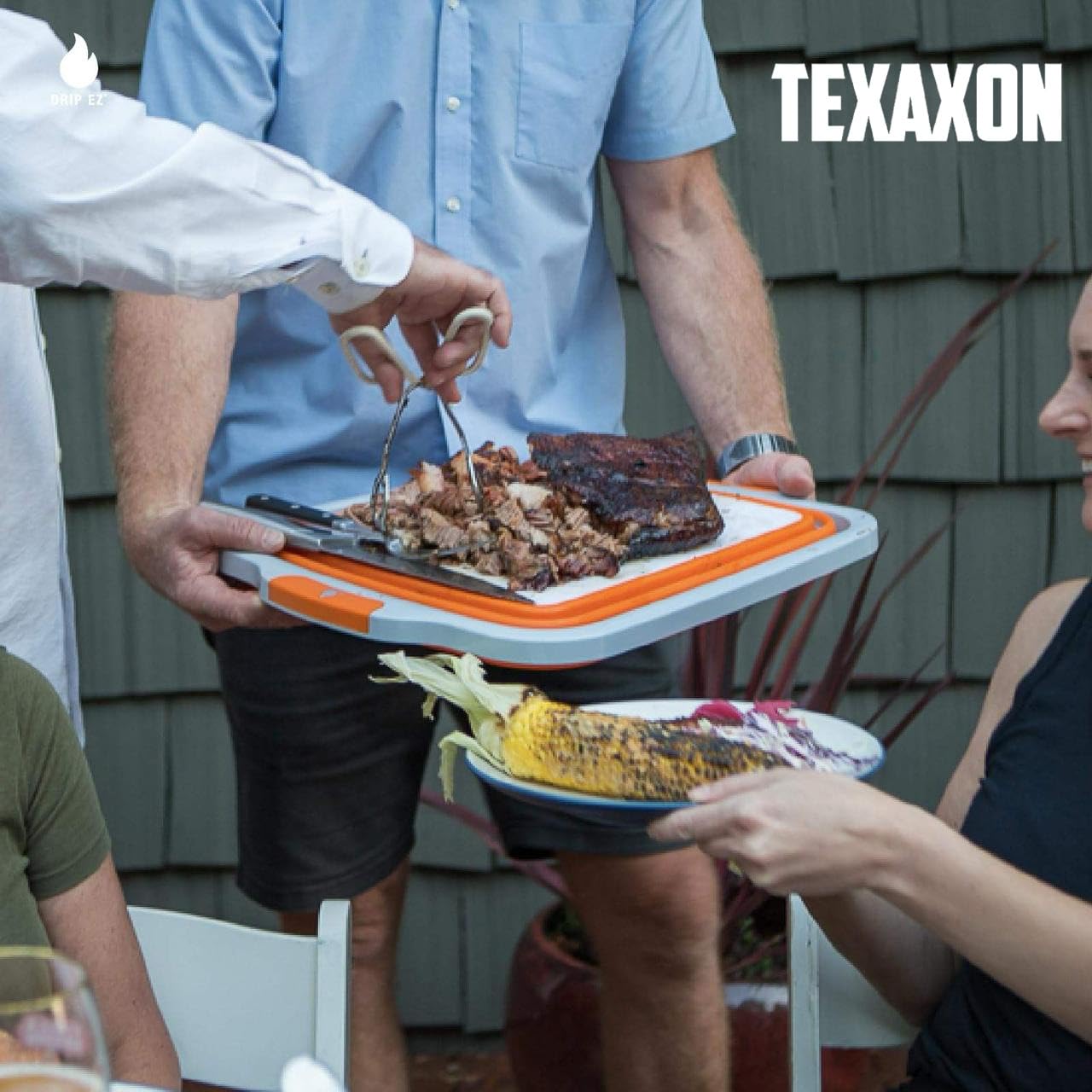 Texaxon uso versátil para picnic y camping con estación de preparación
