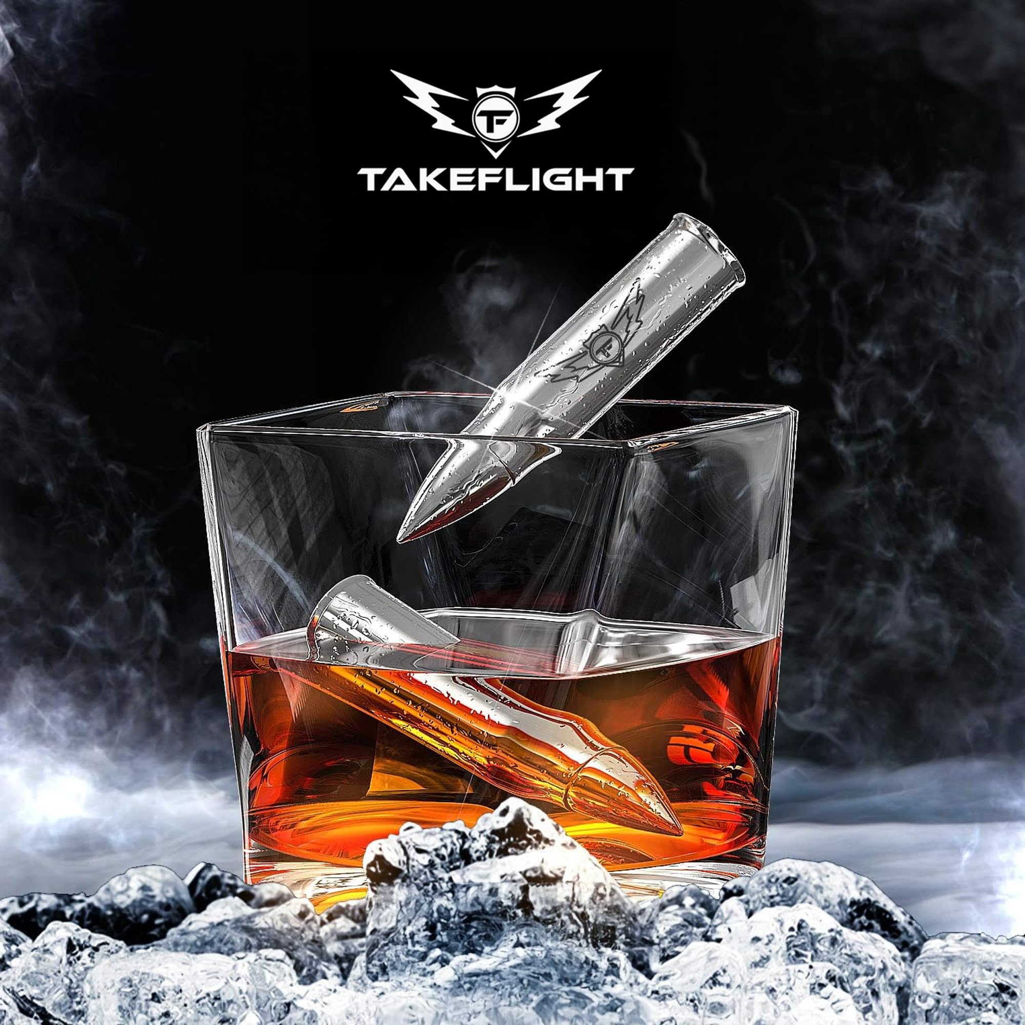 TF TAKEFLIGHT: Enfriamiento estable para whisky y bourbon.