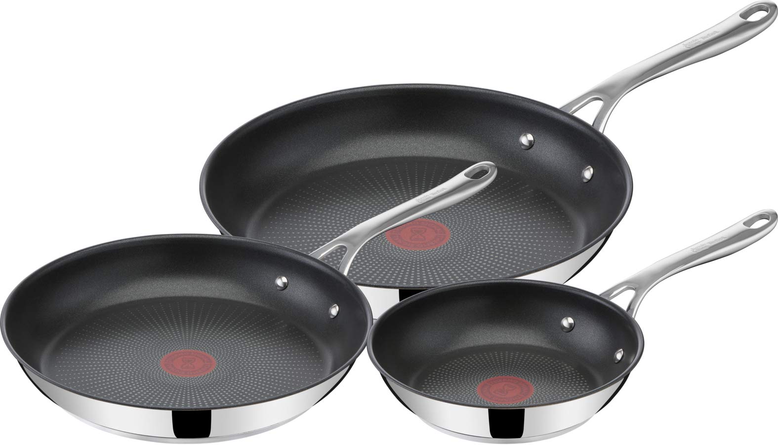 Sartén 20 cm de T-Fal Jamie Oliver Cooks Smart, antiadherente para cocinar sin pegar