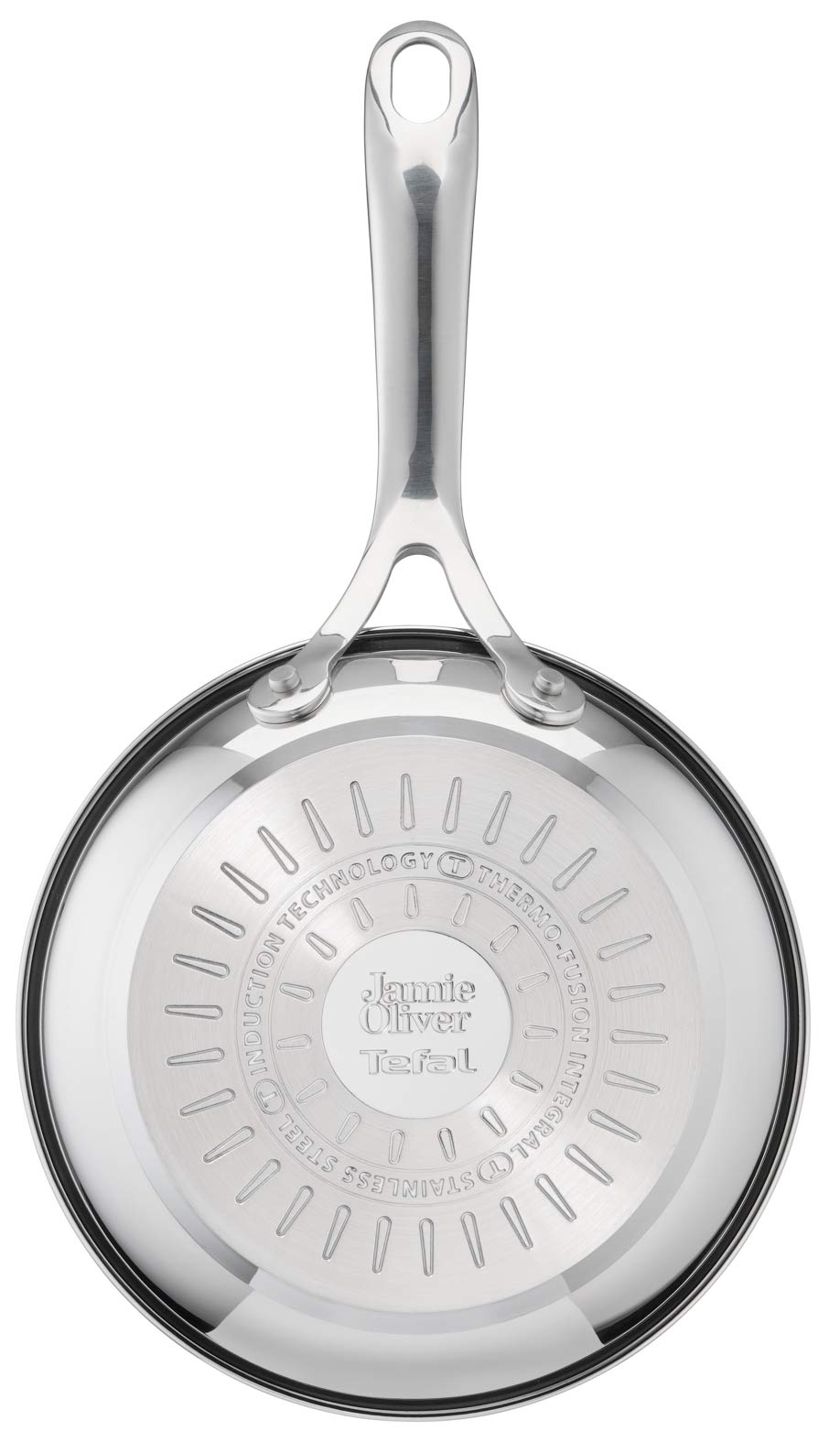 Sartén 24 cm de T-Fal Jamie Oliver Cooks Smart, antiadherente para limpieza fácil