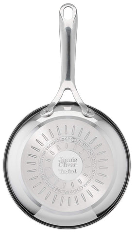 Sartén 24 cm de T-Fal Jamie Oliver Cooks Smart, antiadherente para limpieza fácil