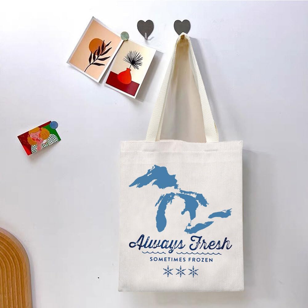 Bolsa versátil del TGBJE Michigan Tote para oficina, viajes y compras.