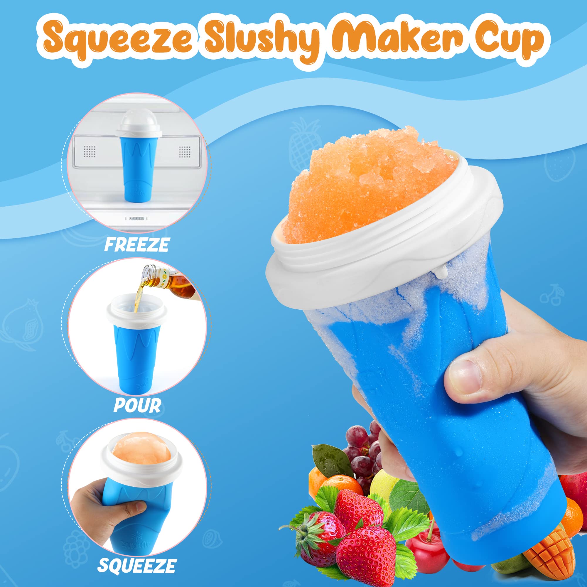 tgosomt Taza para Granizados entretiene a los niños con la magia del hielo.