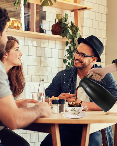Tgvasz cafetera térmica 70 onzas para reuniones, mantiene bebidas calientes durante horas.