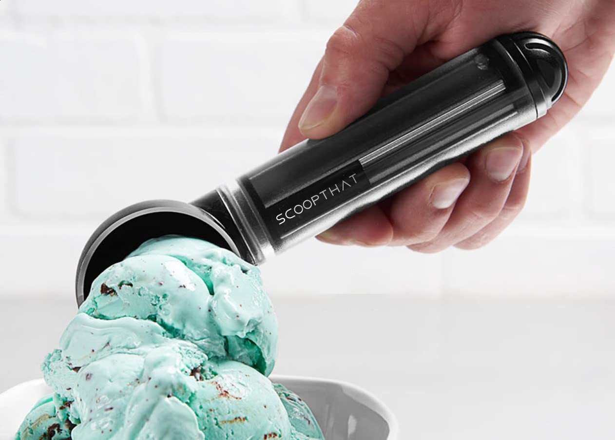 ScoopTHAT Radii cucharon helado frontal para porciones grandes