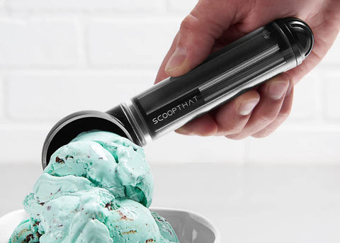 ScoopTHAT Radii cucharon helado frontal para porciones grandes