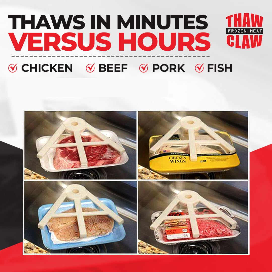 Thaw Claw Adaptable Fregadero, se adapta a todo tipo de fregaderos.