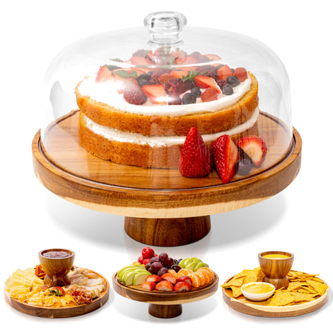 The Artful Cook base de tarta acacia, elegante y estable para tartas