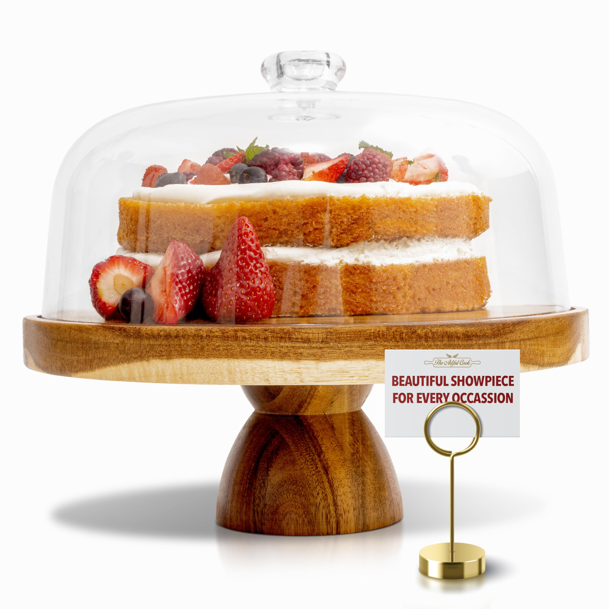 The Artful Cook presentacion de frutas en domo aporta elegancia