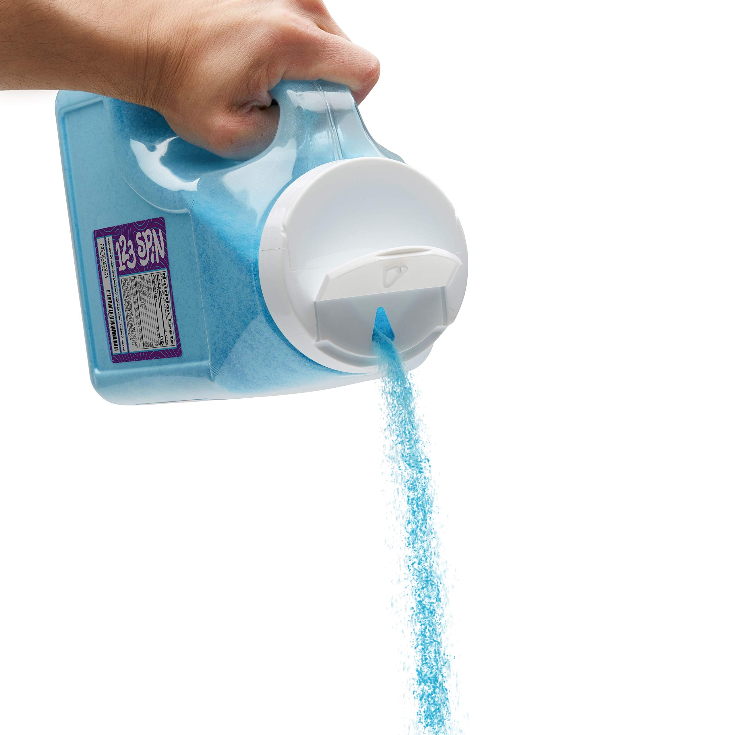 The Candery jarras de 96 onzas con sabor fresa para hacer algodón en casa.