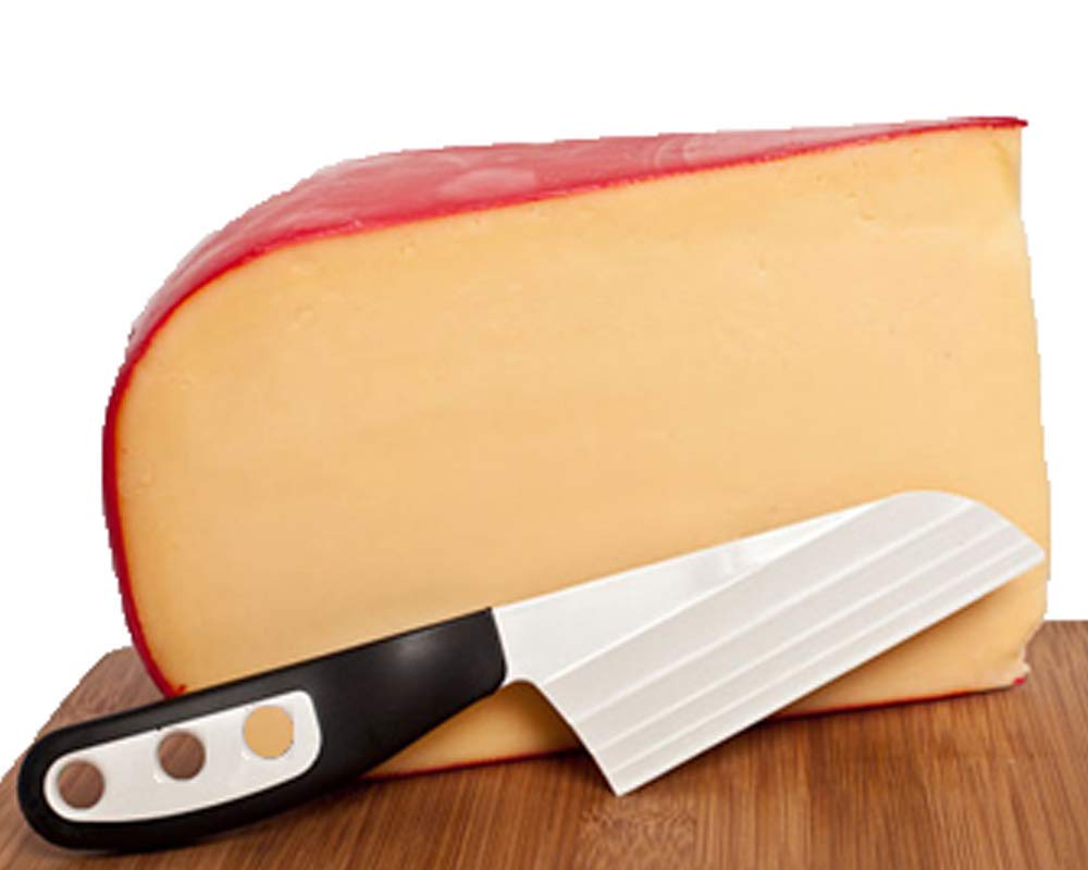 The Cheese Knife BKP2, agarre suave, perfecto para servir quesos blandos en tablas.