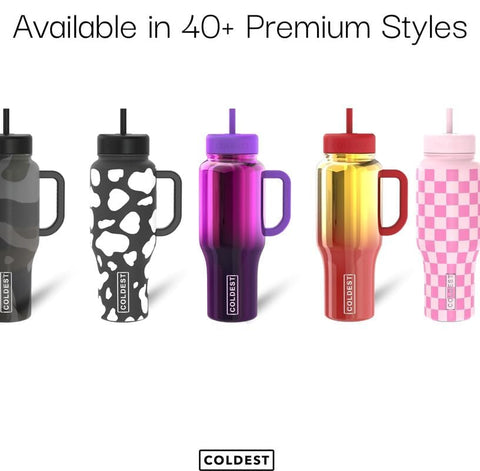 The Coldest Water, tapa para batidos, ideal para bebidas espesas y cremosas.