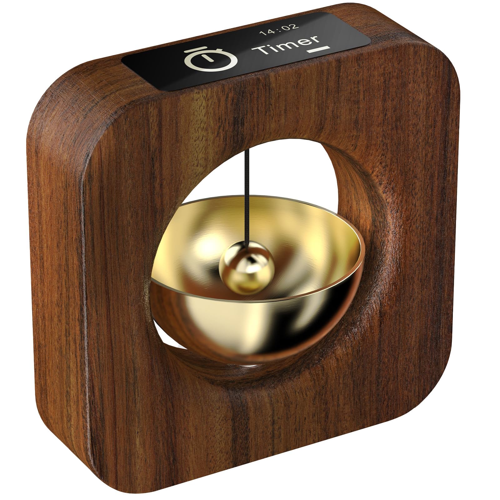 the dot cubo temporizador Pomodoro de madera, frente, mejora concentración para estudiar