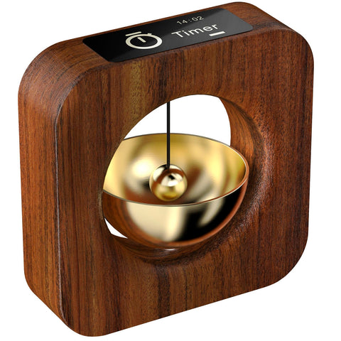 the dot cubo temporizador Pomodoro de madera, frente, mejora concentración para estudiar