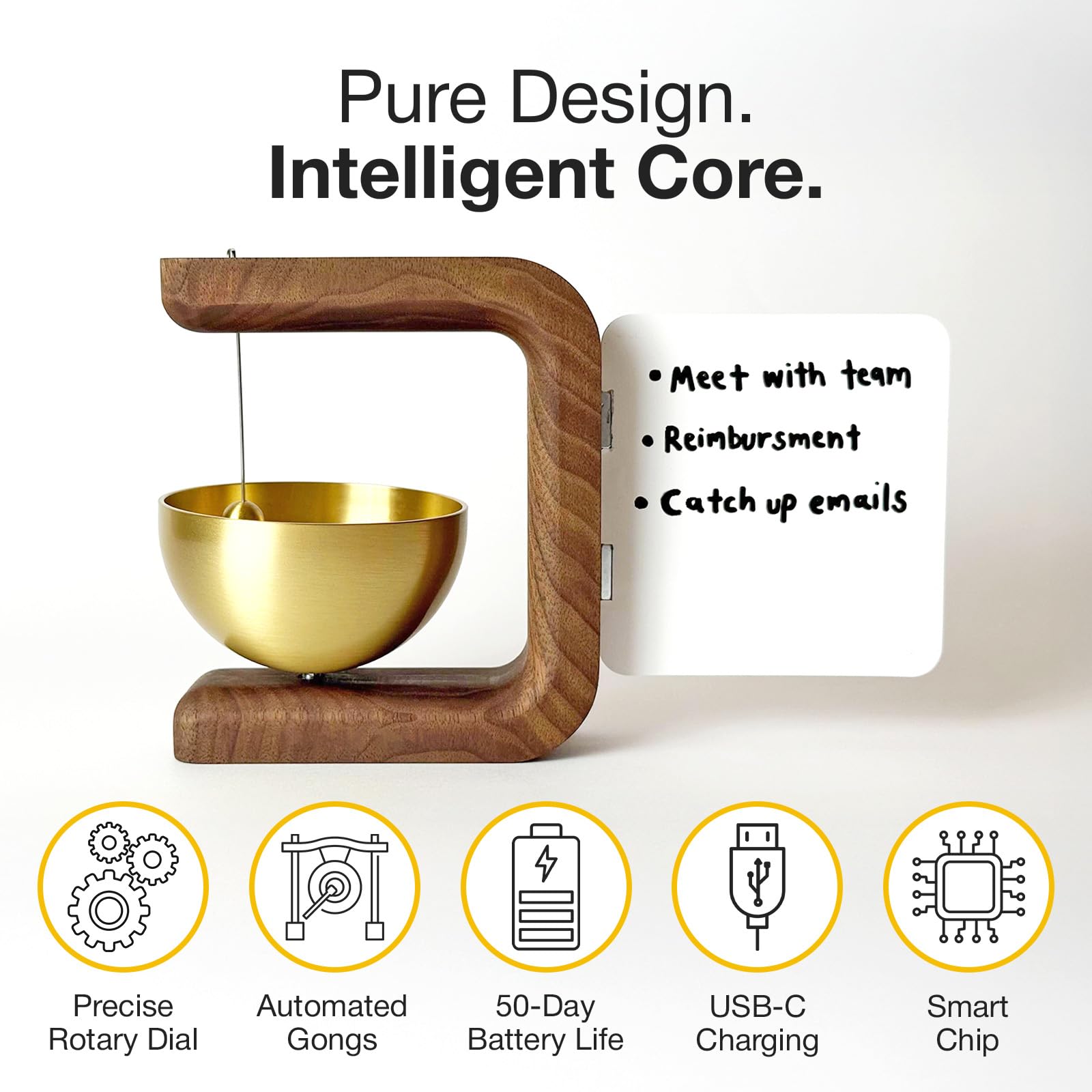 the-dot-pro-timer-p2 diseño premium en madera que inspira concentración