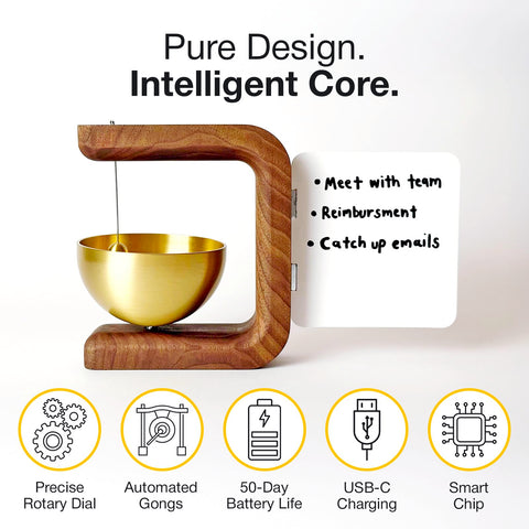 the-dot-pro-timer-p2 diseño premium en madera que inspira concentración