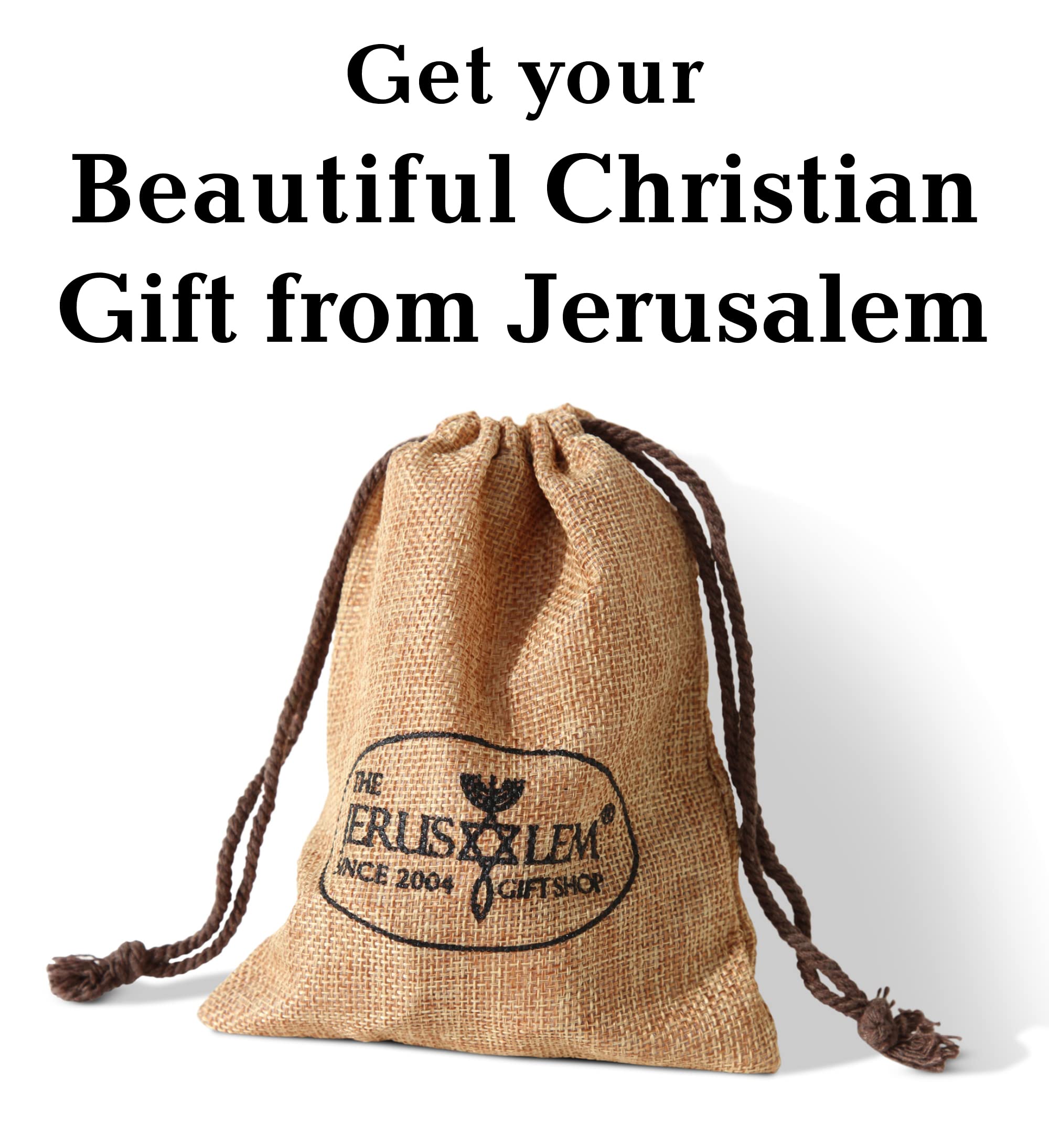 THE JERUSALEM GIFT SHOP Artesanía de Belén en olivo para una pieza significativa.
