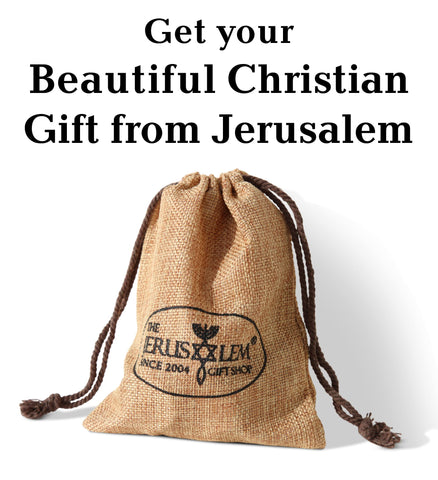 THE JERUSALEM GIFT SHOP Artesanía de Belén en olivo para una pieza significativa.
