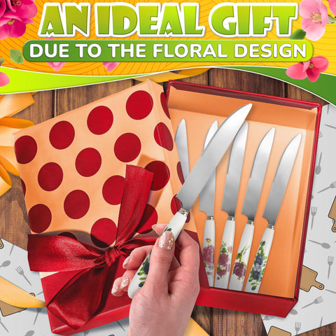 The Little Green Change: detalles florales con brillo pulido en la mesa