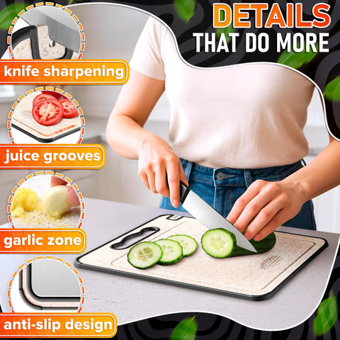 The Little Green Change Titanium, cara para frutas: evita transferencia de olores y jugos.