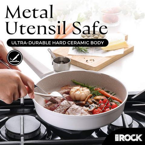 THE ROCK SOHO base de aluminio de 4.6 mm distribuye calor de forma uniforme.