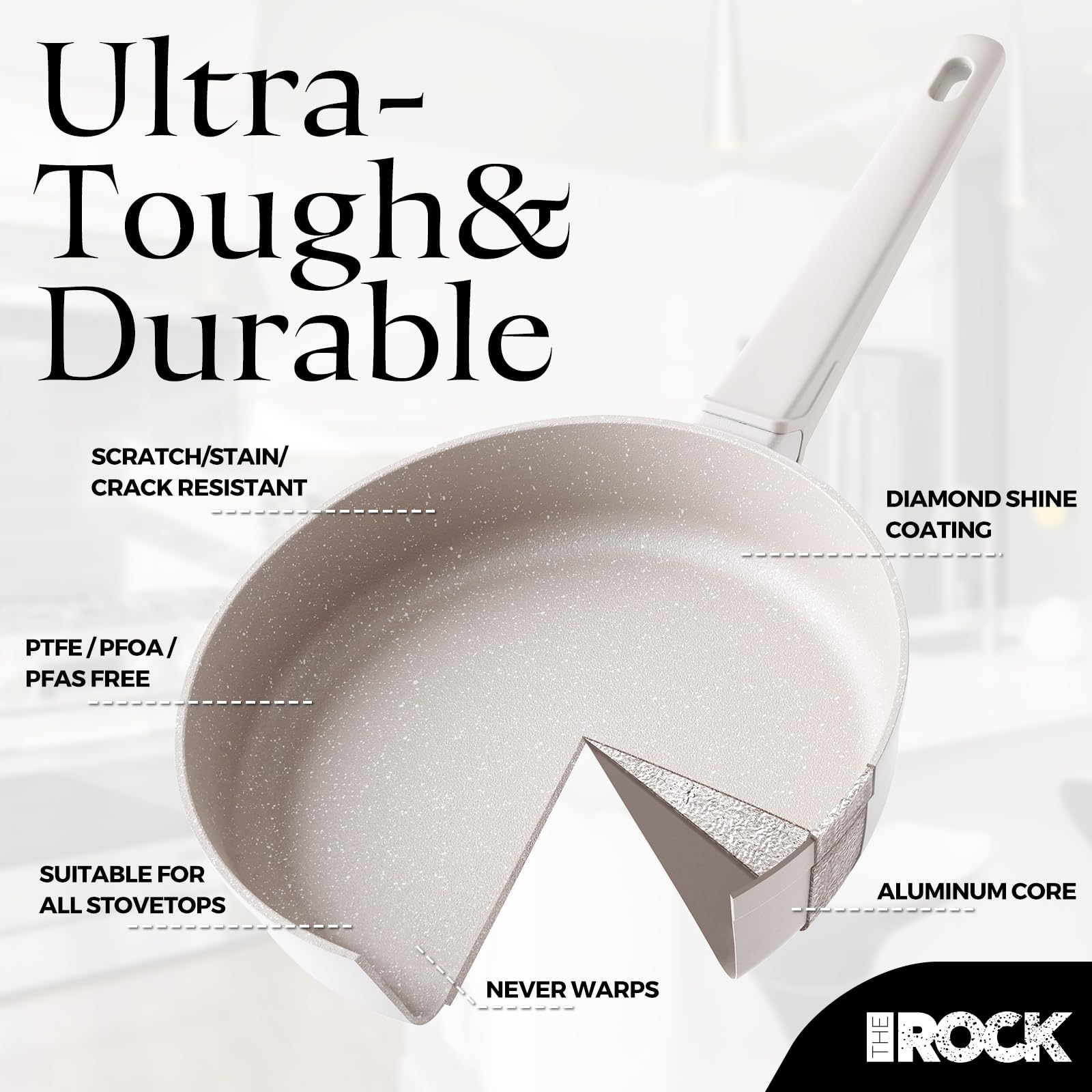 THE ROCK SOHO compatible con inducción para cualquier cocina.
