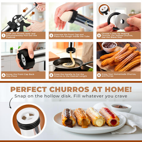 Discos para galletas y churros THE SHARK KITCHENWARE, permiten formas divertidas.