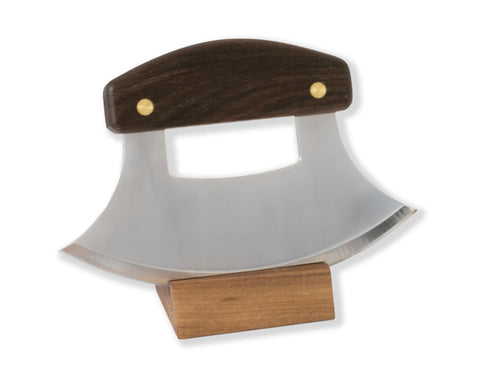 La Fábrica ULU Alaskan Ulu, hoja de acero inoxidable, filo duradero para preparaciones rapidas.