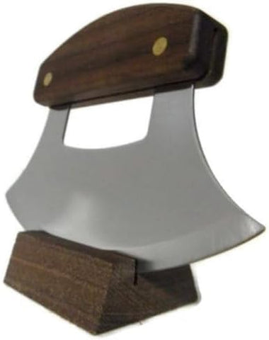 Soporte de madera y libro de instrucciones incluidos para Alaskan Ulu.