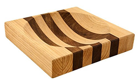 ULU cuenco de picar 8 pulgadas, cerca de la tabla de corte, facilita picar