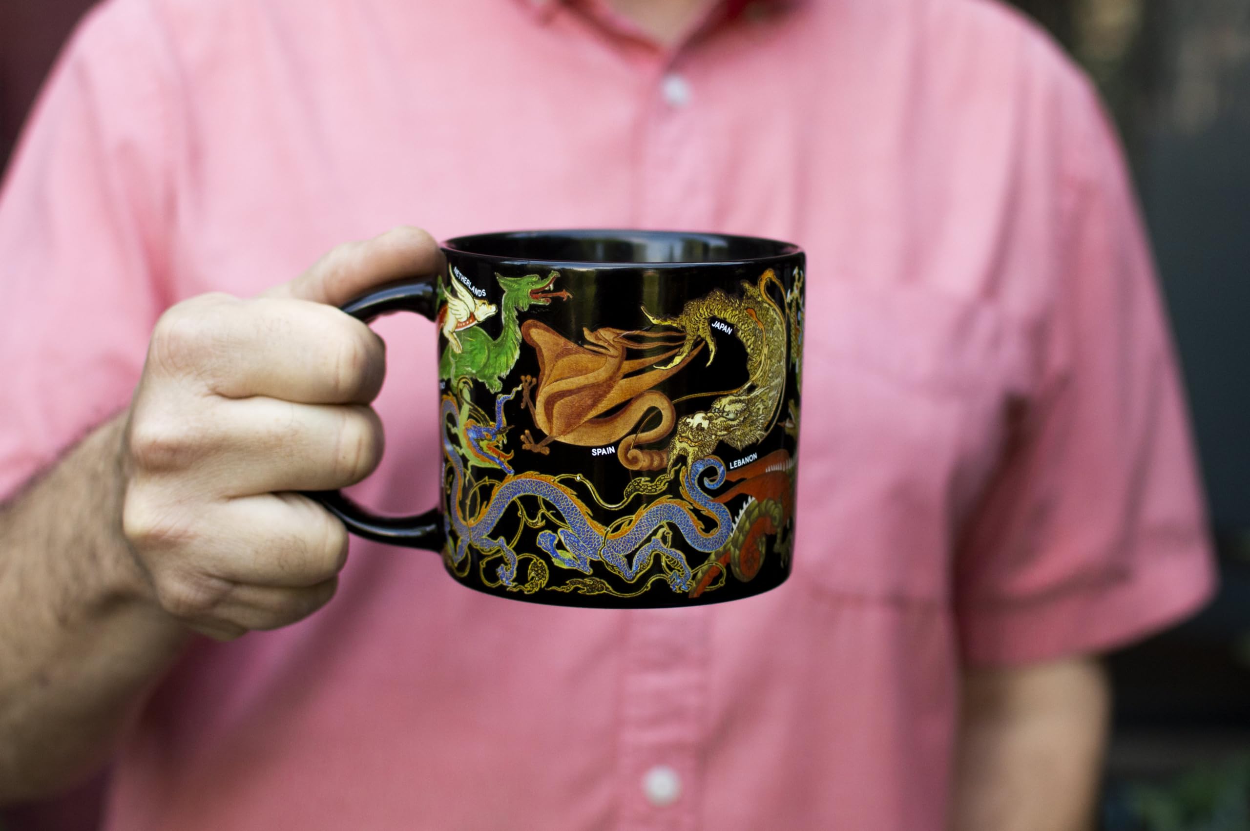 Regalo de fantasía para amantes de dragones y coleccionismo.