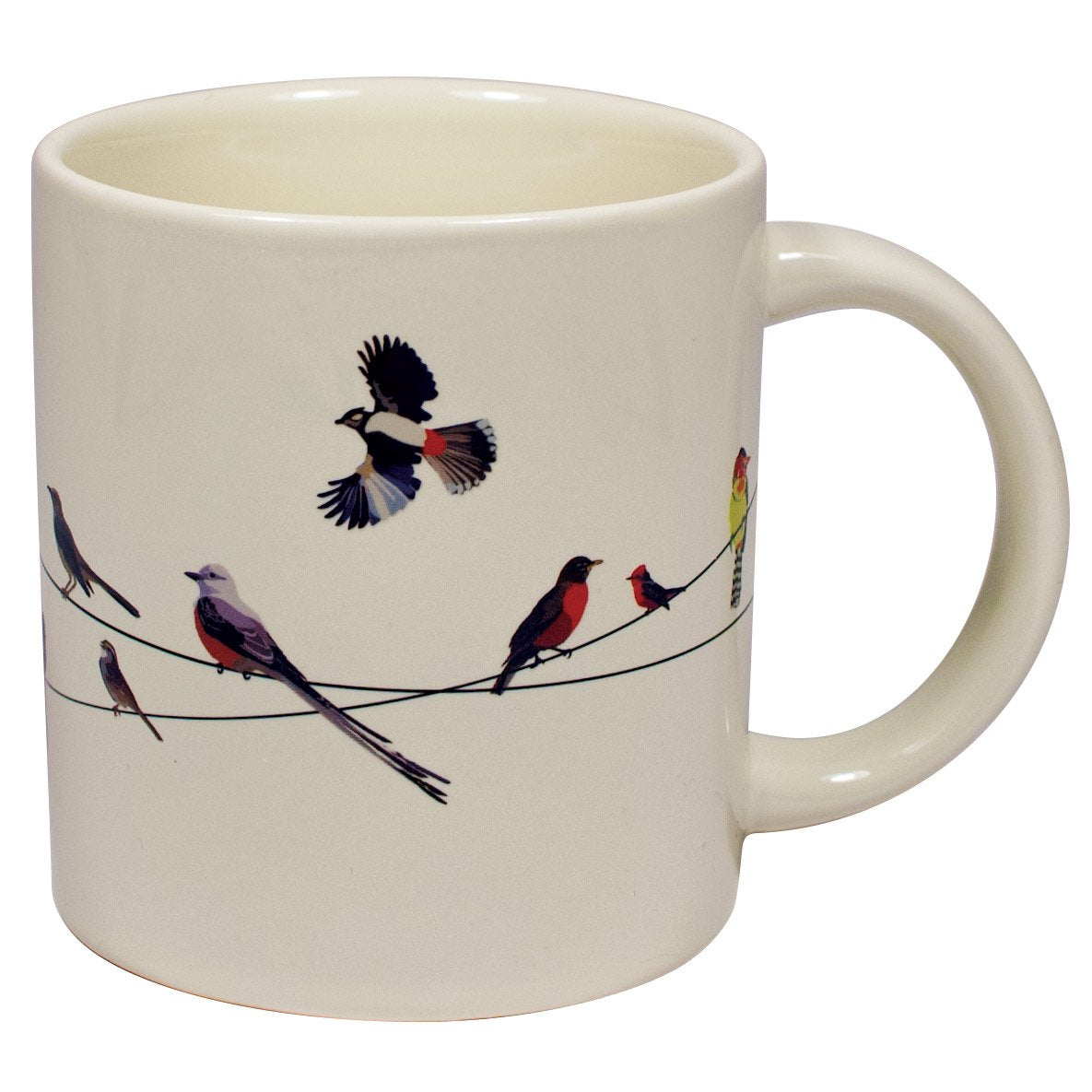 La experiencia de café se transforma con colores vivos en Birds on a Wire.