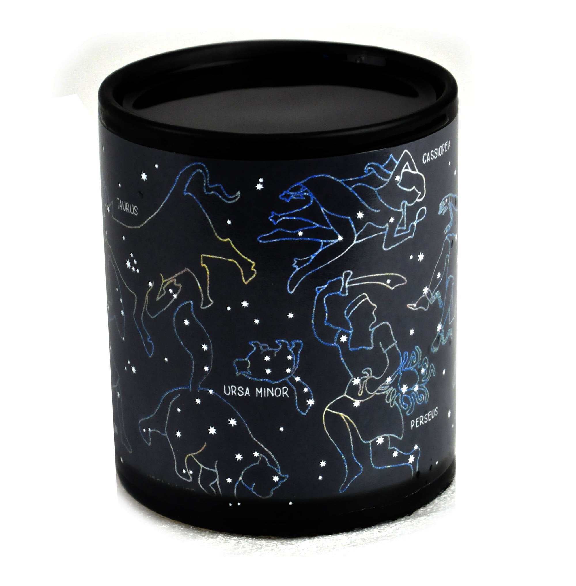 Taza The Unemployed Philosophers Guild con Géminis, regalo para amantes de la astronomía.